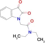 2-(2,3-dioxo-2,3-dihydro-1H-indol-1-yl)-N,N-diethylacetamide