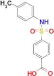 4-{[(4-methylphenyl)amino]sulfonyl}benzoic acid