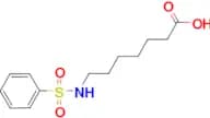 7-[(phenylsulfonyl)amino]heptanoic acid