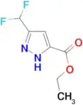 Ethyl 3-(difluoromethyl)-1H-pyrazole-5-carboxylate