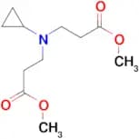 Methyl N-cyclopropyl-N-(3-methoxy-3-oxopropyl)-β-alaninate