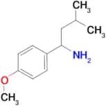 [1-(4-methoxyphenyl)-3-methylbutyl]amine