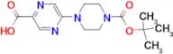5-(4-(tert-Butoxycarbonyl)piperazin-1-yl)pyrazine-2-carboxylic acid
