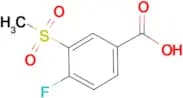 4-Fluoro-3-(methylsulphonyl)benzoic acid