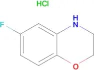 6-Fluoro-3,4-dihydro-2H-benzo[b][1,4]oxazine hydrochloride