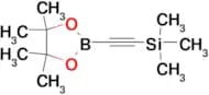 Trimethyl((4,4,5,5-tetramethyl-1,3,2-dioxaborolan-2-yl)ethynyl)silane