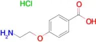 4-(2-aminoethoxy)benzoic acid hydrochloride