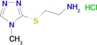 {2-[(4-methyl-4H-1,2,4-triazol-3-yl)thio]ethyl}amine hydrochloride