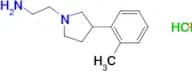 {2-[3-(2-methylphenyl)-1-pyrrolidinyl]ethyl}amine dihydrochloride