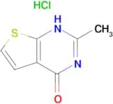 2-methylthieno[2,3-d]pyrimidin-4(3H)-one hydrochloride
