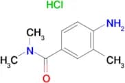 4-amino-N,N,3-trimethylbenzamide hydrochloride