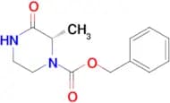 (S)-BENZYL 2-METHYL-3-OXOPIPERAZINE-1-CARBOXYLATE