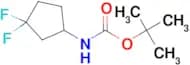 TERT-BUTYL 3,3-DIFLUOROCYCLOPENTYLCARBAMATE