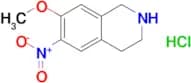 7-METHOXY-6-NITRO-1,2,3,4-TETRAHYDROISOQUINOLINE HCL