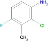 2-CHLORO-4-FLUORO-3-METHYL ANILINE