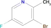 3-BROMO-5-FLUORO-2-METHYL PYRIDINE