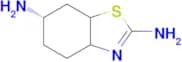 (6S)-3a,4,5,6,7,7a-Hexahydrobenzo[d]thiazole-2,6-diamine