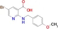 5-BROMO-2-(4-METHOXYBENZYLAMINO)NICOTINIC ACID
