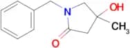 1-BENZYL-4-HYDROXY-4-METHYLPYRROLIDIN-2-ONE