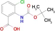 2-((TERT-BUTOXYCARBONYL)AMINO)-3-CHLOROBENZOIC ACID