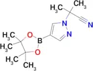 2-METHYL-2-(4-(4,4,5,5-TETRAMETHYL-1,3,2-DIOXABOROLAN-2-YL)-1H-PYRAZOL-1-YL)PROPANENITRILE