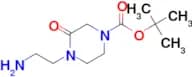 TERT-BUTYL 4-(2-AMINOETHYL)-3-OXOPIPERAZINE-1-CARBOXYLATE
