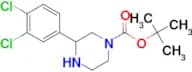 1-BOC-3-(3,4-DICHLOROPHENYL)PIPERAZINE