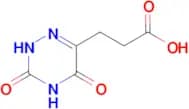 3-(3,5-DIOXO-2,3,4,5-TETRAHYDRO-1,2,4-TRIAZIN-6-YL)PROPANOIC ACID
