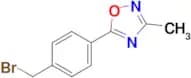 5-[4-(BROMOMETHYL)PHENYL]-3-METHYL-1,2,4-OXADIAZOLE