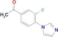 3′-FLUORO-4′-(1-IMIDAZOLYL)ACETOPHENONE