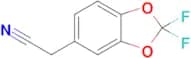 2-(2,2-DIFLUOROBENZO[D][1,3]DIOXOL-5-YL)ACETONITRILE
