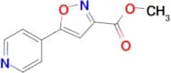 METHYL 5-(4-PYRIDYL)ISOXAZOLE-3-CARBOXYLATE
