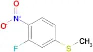 2-FLUORO-4-METHYLTHIO-1-NITROBENZENE