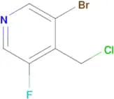 3-BROMO-4-(CHLOROMETHYL)-5-FLUOROPYRIDINE