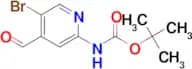 2-(BOC-AMINO)-5-BROMOISONICOTINALDEHYDE