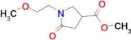 METHYL 1-(2-METHOXYETHYL)-2-OXOPYRROLIDINE-4-CARBOXYLATE