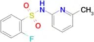 2-FLUORO-N-(6-METHYL-2-PYRIDYL)BENZENESULFONAMIDE