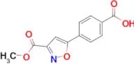 4-[3-(METHOXYCARBONYL)-5-ISOXAZOLYL]BENZOIC ACID