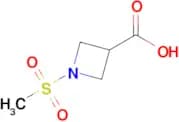 1-(METHYLSULFONYL)-3-AZETIDINECARBOXYLIC ACID