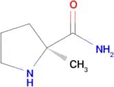 (S)-2-METHYLPYRROLIDINE-2-CARBOXAMIDE