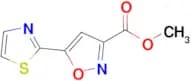 METHYL 5-(2-THIAZOLYL)ISOXAZOLE-3-CARBOXYLATE
