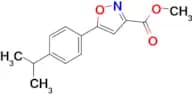 METHYL 5-(4-ISOPROPYLPHENYL)ISOXAZOLE-3-CARBOXYLATE