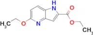 ETHYL 5-ETHOXY-1H-PYRROLO[3,2-B]PYRIDINE-2-CARBOXYLATE
