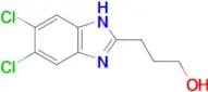 5,6-DICHLORO-2-(3-HYDROXYPROPYL)BENZIMIDAZOLE