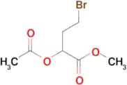 METHYL 2-ACETOXY-4-BROMOBUTANOATE