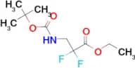 ETHYL 3-(BOC-AMINO)-2,2-DIFLUOROPROPANOATE