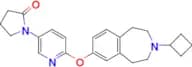 1-(6-((3-CYCLOBUTYL-2,3,4,5-TETRAHYDRO-1H-BENZO[D]AZEPIN-7-YL)OXY)PYRIDIN-3-YL)PYRROLIDIN-2-ONE