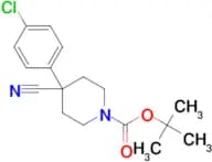 TERT-BUTYL 4-(4-CHLOROPHENYL)-4-CYANOPIPERIDINE-1-CARBOXYLATE