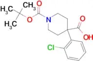 1-(TERT-BUTOXYCARBONYL)-4-(2-CHLOROPHENYL)PIPERIDINE-4-CARBOXYLIC ACID