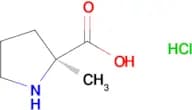 (S)-2-METHYLPYRROLIDINE-2-CARBOXYLIC ACID HCL